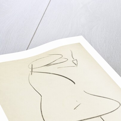 Man Smoking a Pipe (Caricature) by Francis Campbell Boileau Cadell